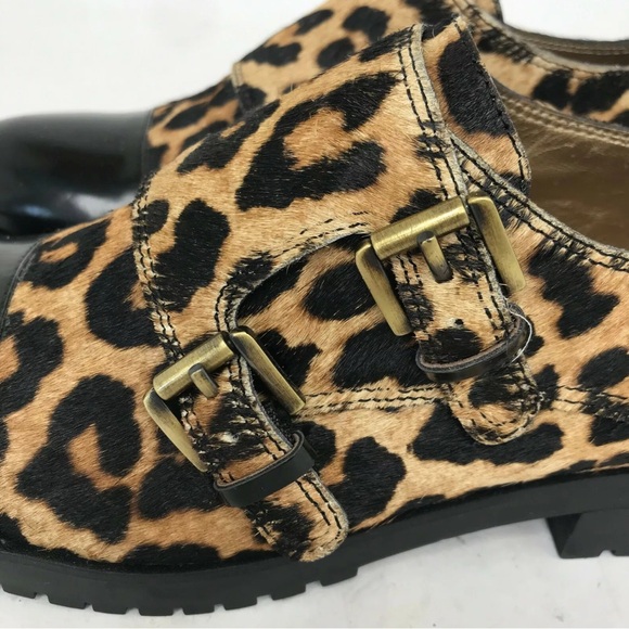 Sam Eldeman Fur Leopard Booties - Picture 6 of 6